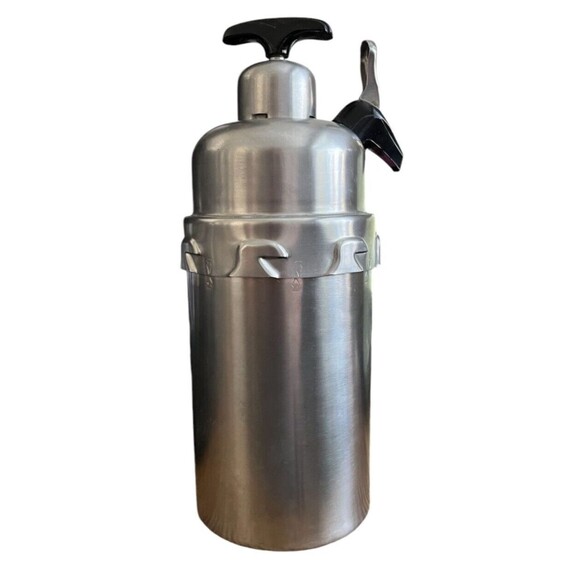 Vintage Bubble Bottle Home Soda Fountain Syphon System 10" - Picture 3 of 7